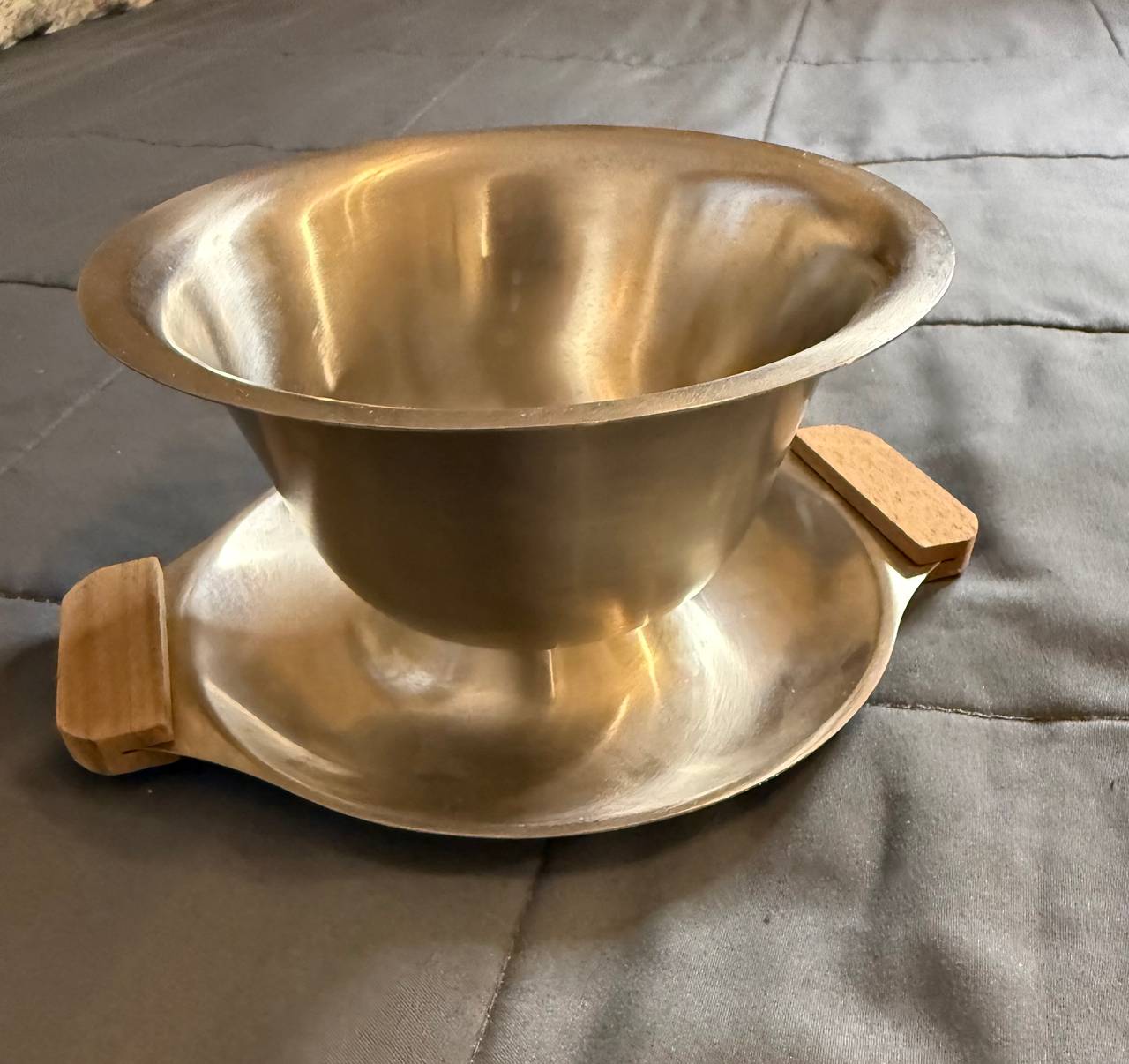 Snorre Norsk Tinn Pewter Gravy Boat