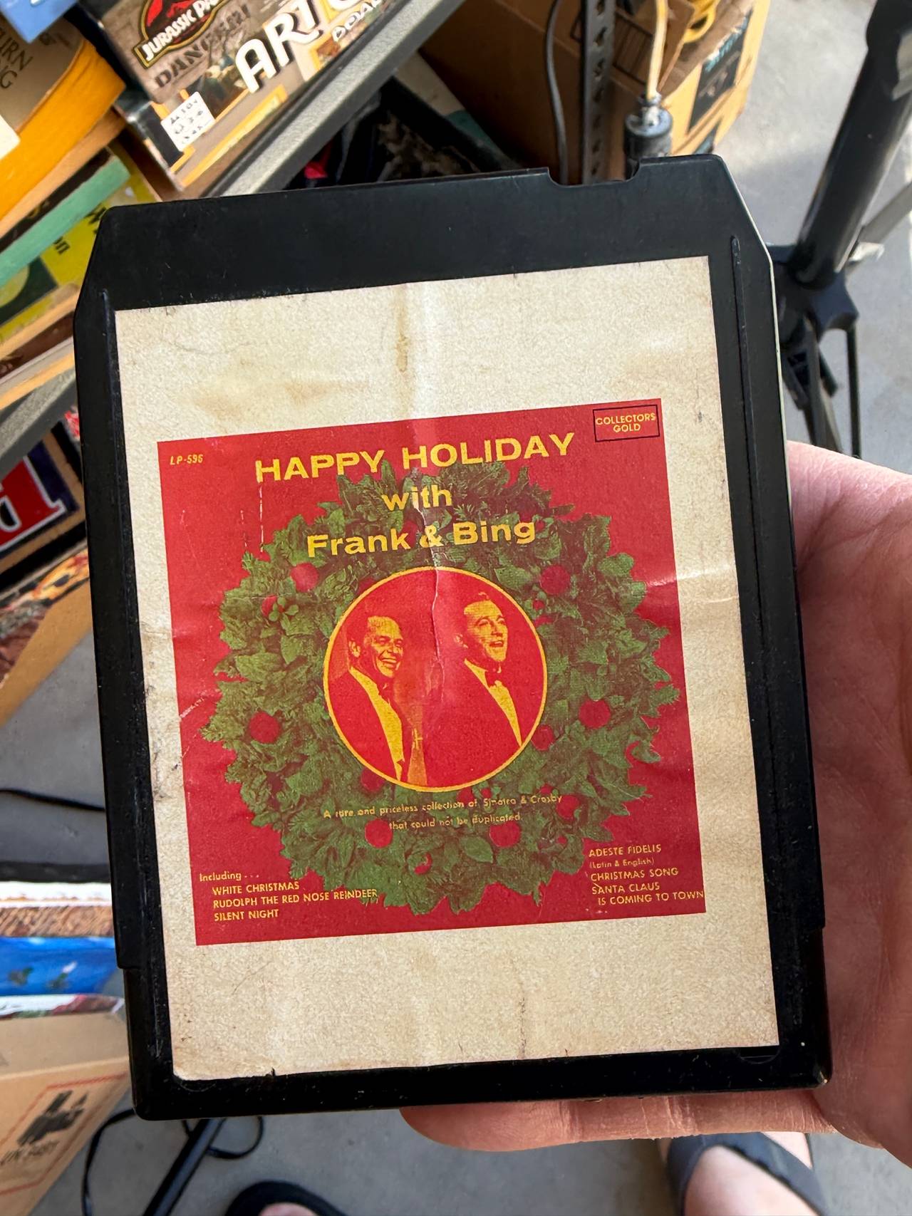 Happy Holiday with Frank & Bing 8-Track Tape