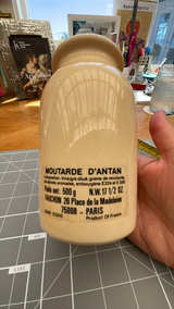 Fauchon Paris Moutarde d'Antan Stoneware Jar - Image 5