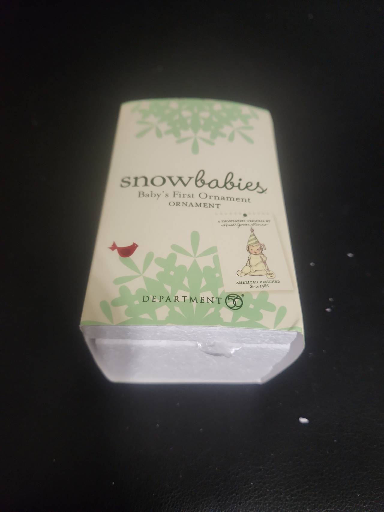 Department 56 Snowbabies Baby's First Ornament