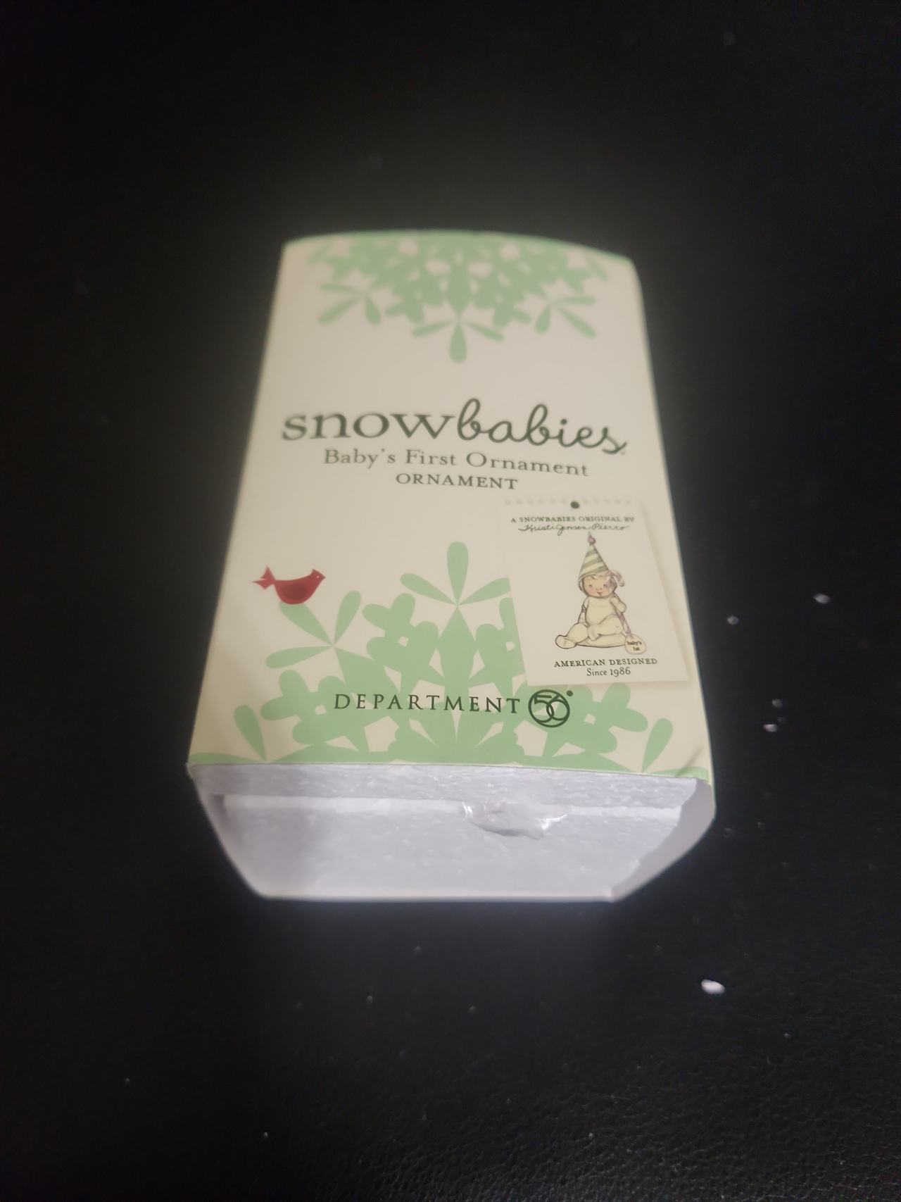 Department 56 Snowbabies Baby's First Ornament