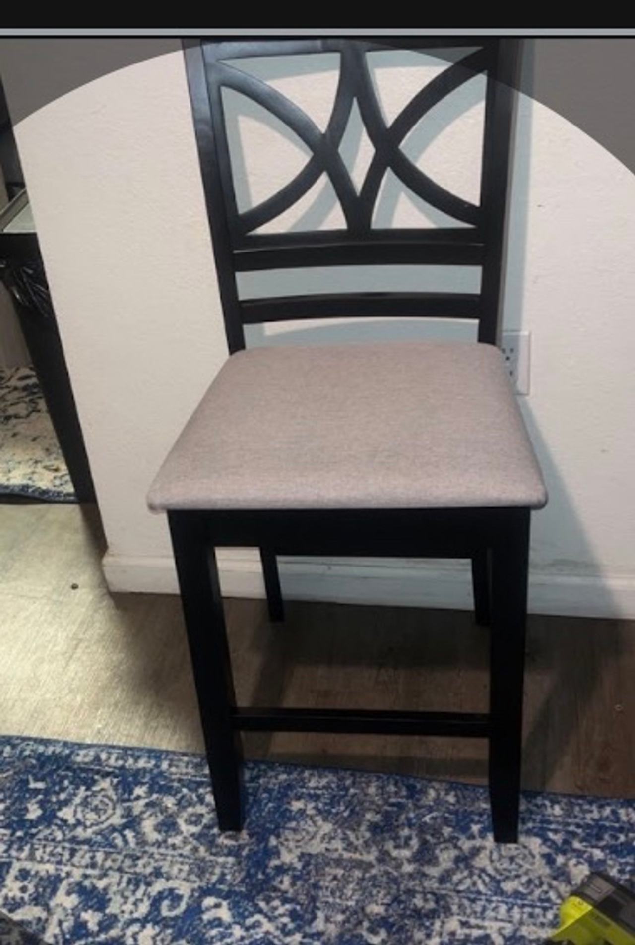 Mainstays Arched X-Back Counter Stool