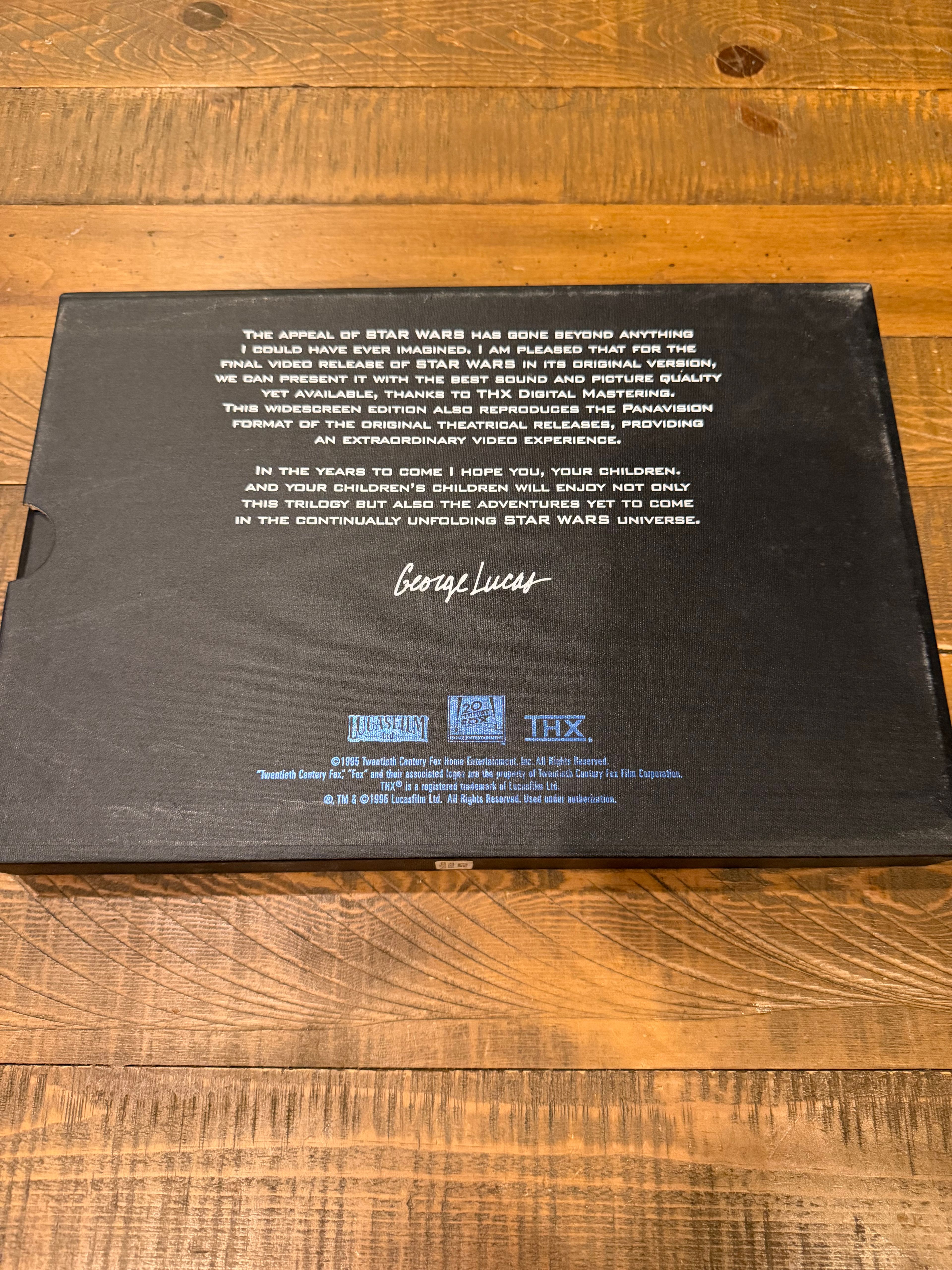 Star Wars Trilogy THX Widescreen Edition VHS Box Set (1995) Movie Lot Vintage - Image 6