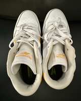 Reebok BB 4000 II Mid White Yellow size 7.5 - Image 4