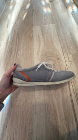 ECCO Men's Chandler Casual Sneakers Gray Leather: Size 44 - Image 2