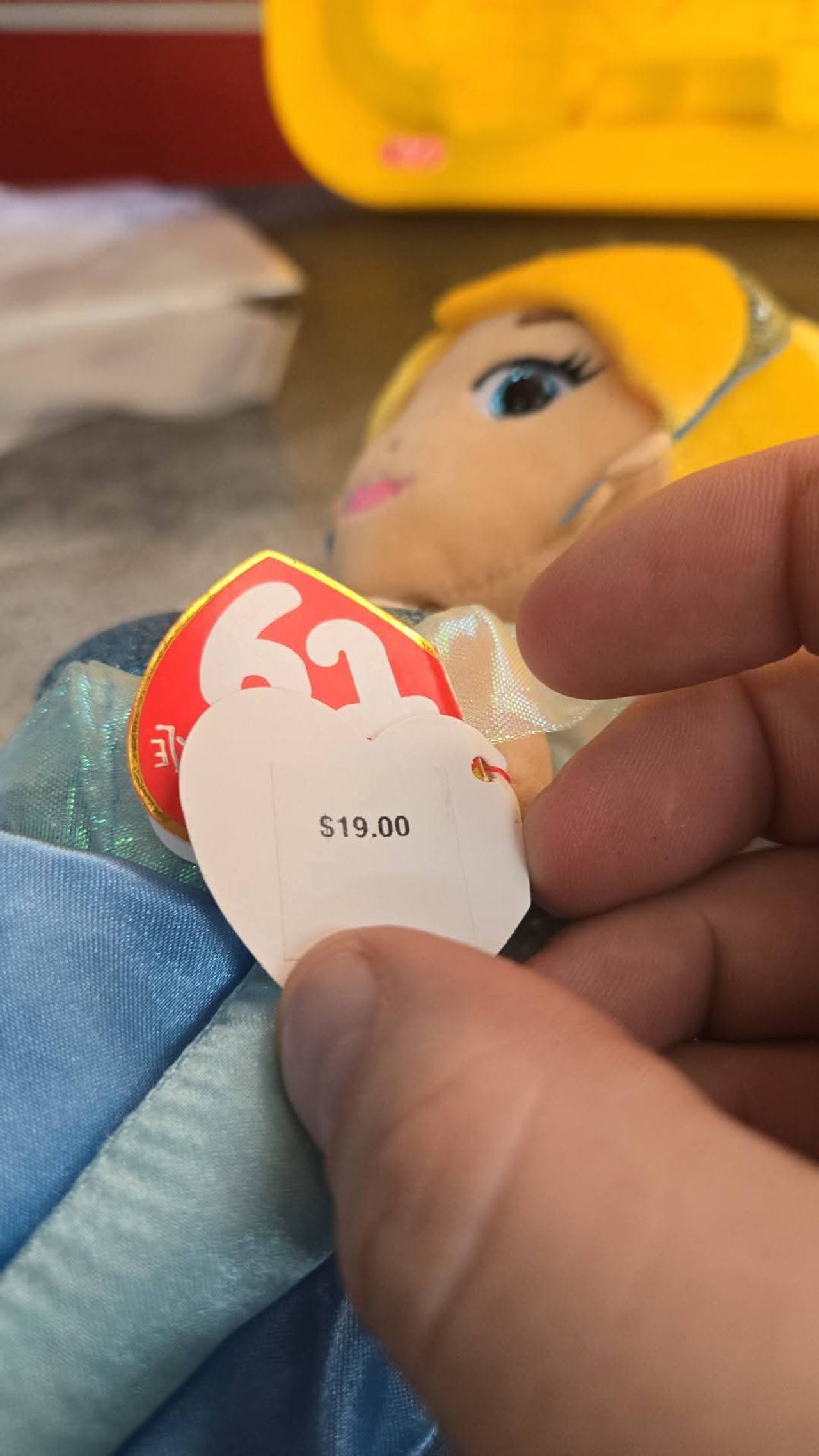 Ty Beanie Babies Disney Princess Cinderella Plush