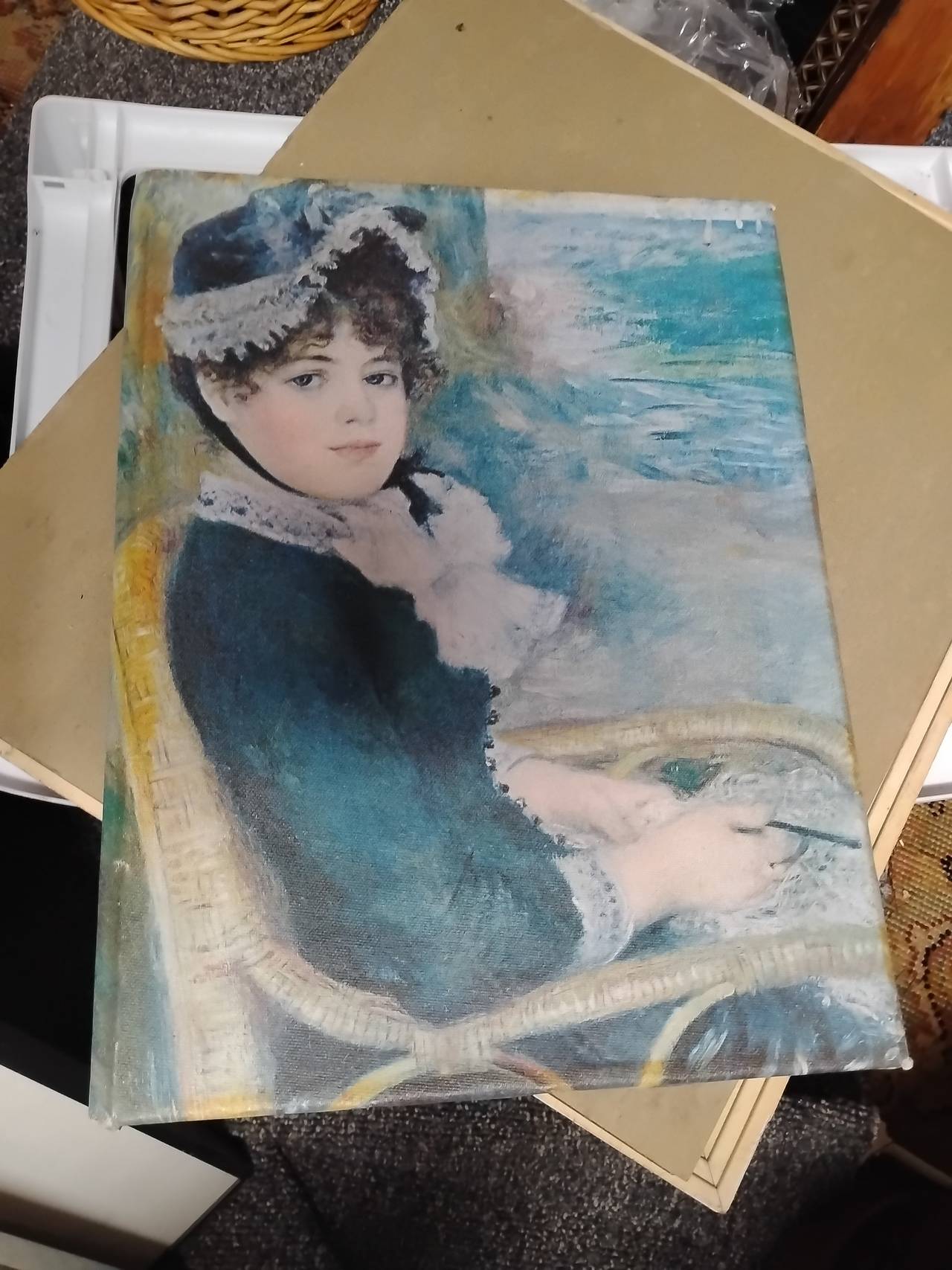 Renoir Portrait of a Young Girl Canvas Print