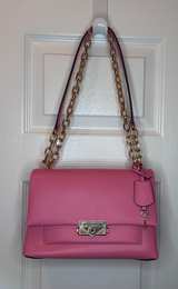 Michael Kors Cece Medium Faux Leather Shoulder Bag Tea Rose - Image 1