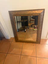Ornate Gold Framed Wall Mirror - Image 1