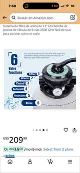 Choosmo 13" Sand Filter Pump System for Above Ground Pools - Image 3