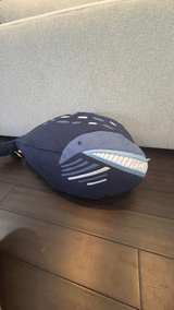 HUGE 35” 3 FEET Pottery Barn Kids Whale Throw Pillow STUFFED ANIMAL BLUE - Image 4