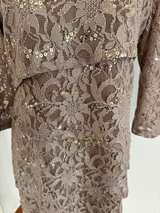 Ronni Nicole Tiered Sequin Lace Sheath Dress - Image 4