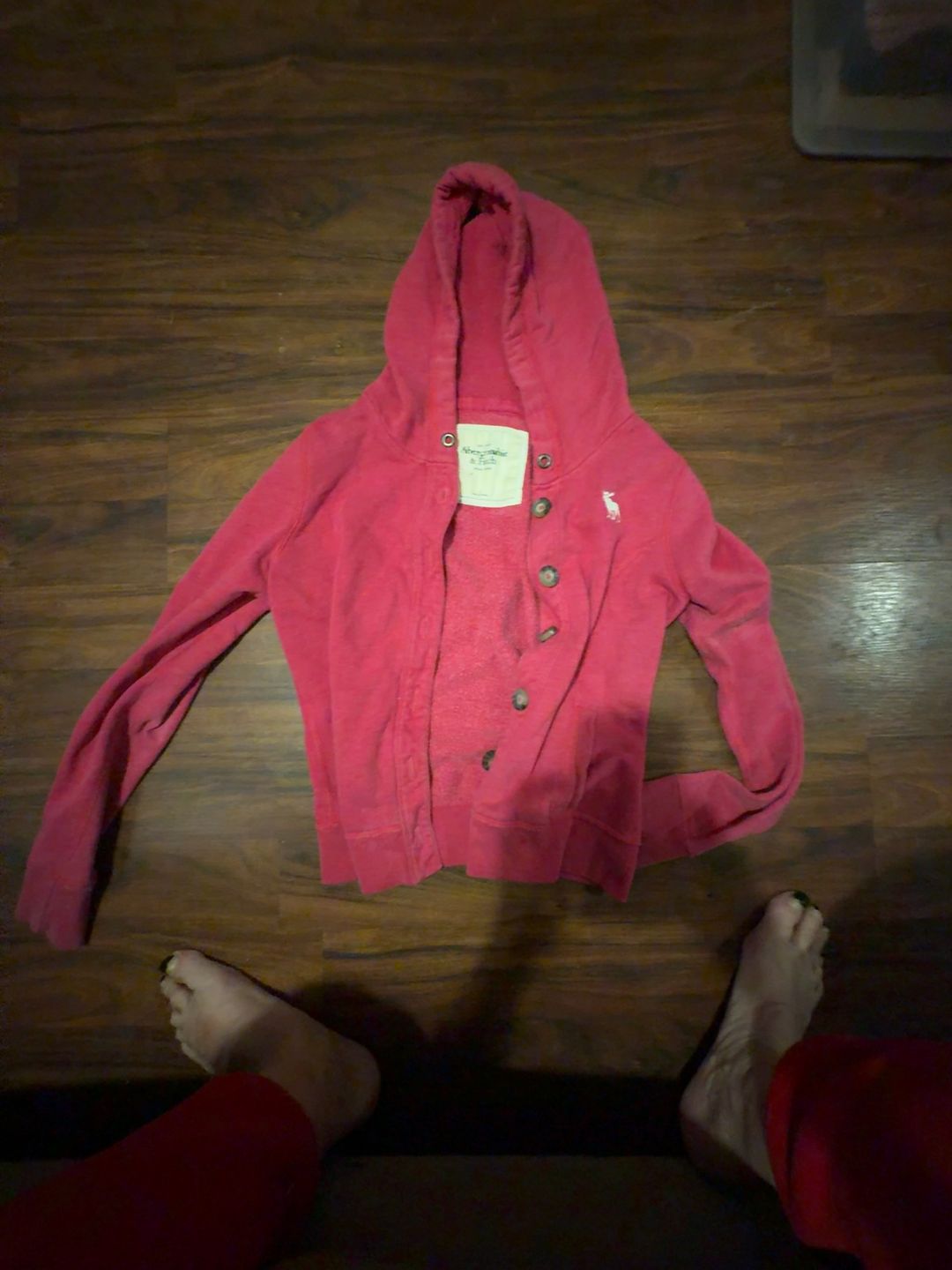 Abercrombie & Fitch Y2K Pink Hoodie