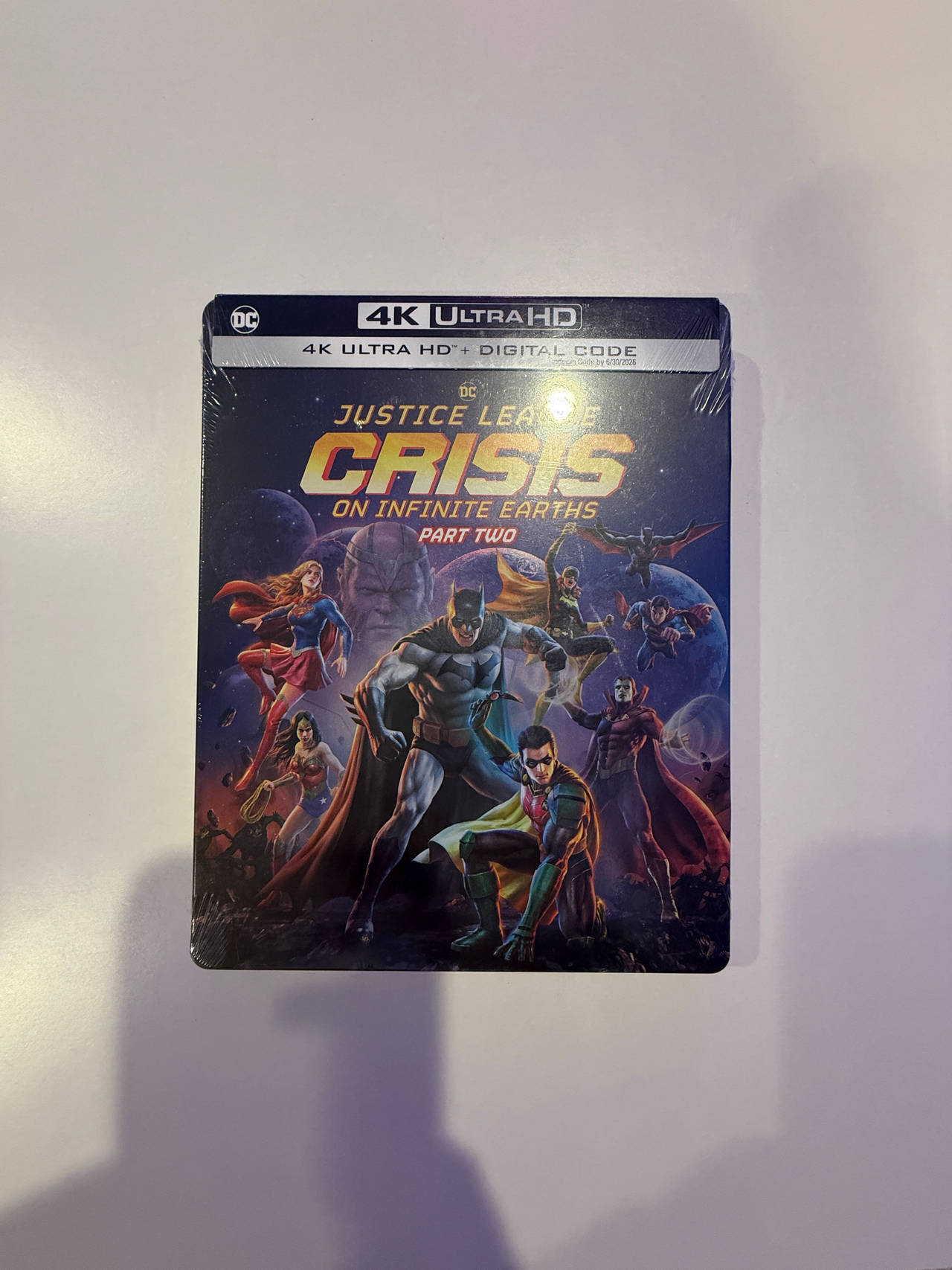 Justice League: Crisis on Infinite Earths - Part Two 4K Ultra HD Steelbook seale