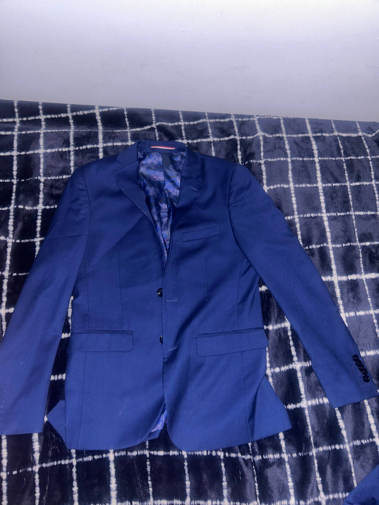 Men's Blue Suit Jacket