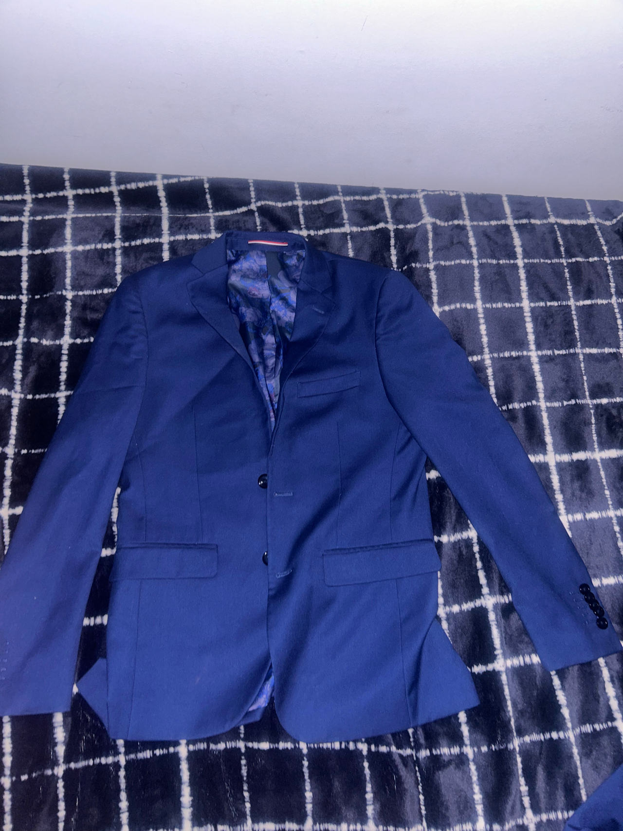 Men's Blue Suit Jacket