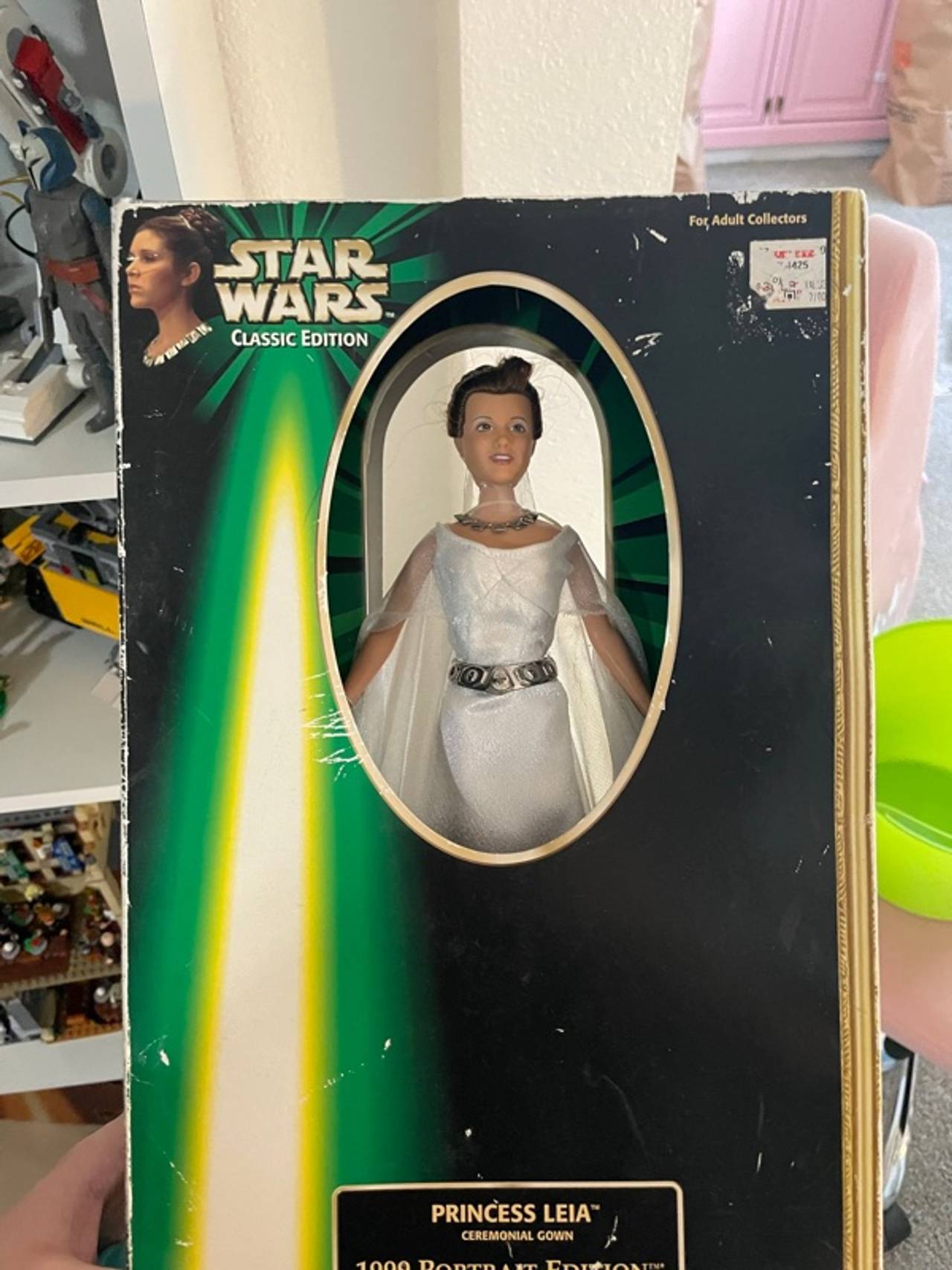 Hasbro Star Wars Princess Leia 1999 Portrait Edition Ceremonial Gown Doll