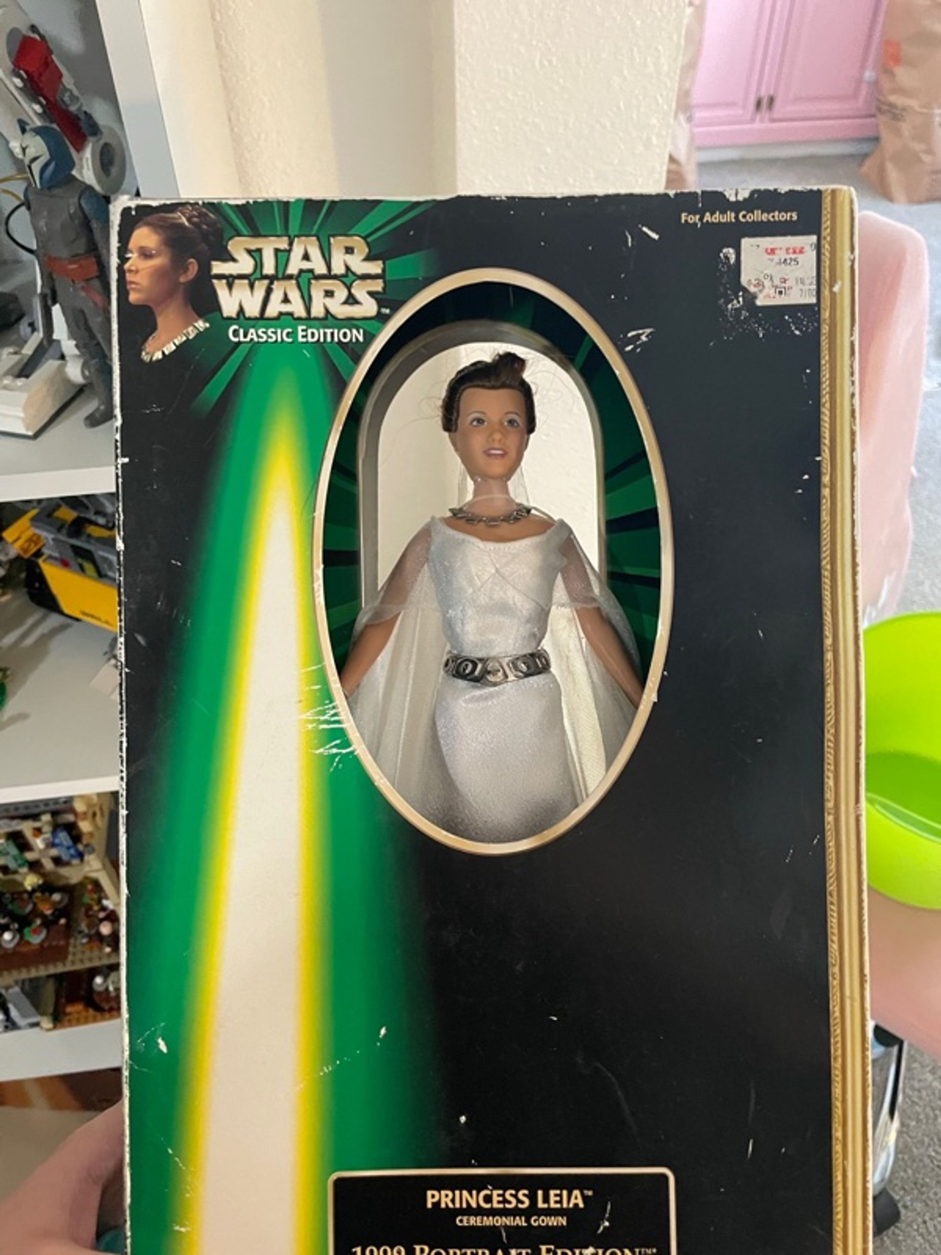 Hasbro Star Wars Princess Leia 1999 Portrait Edition Ceremonial Gown Doll