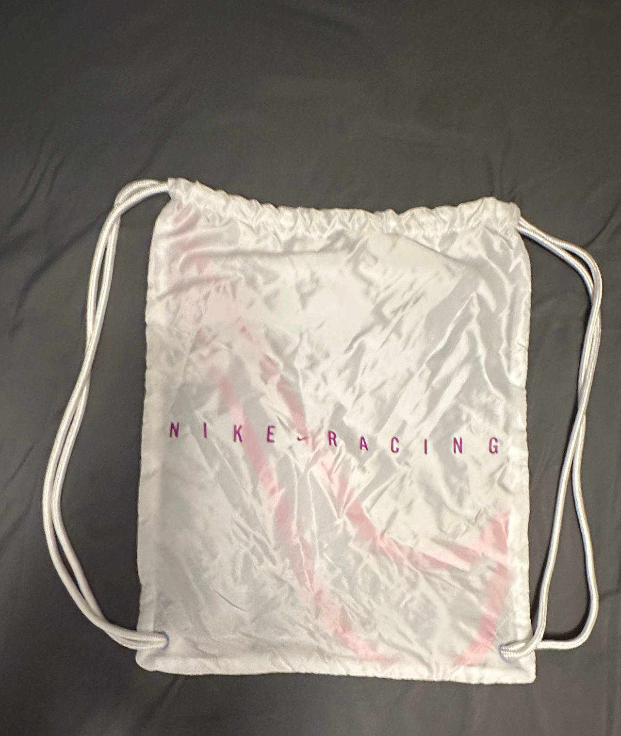 Nike Racing Drawstring Cinch Bag
