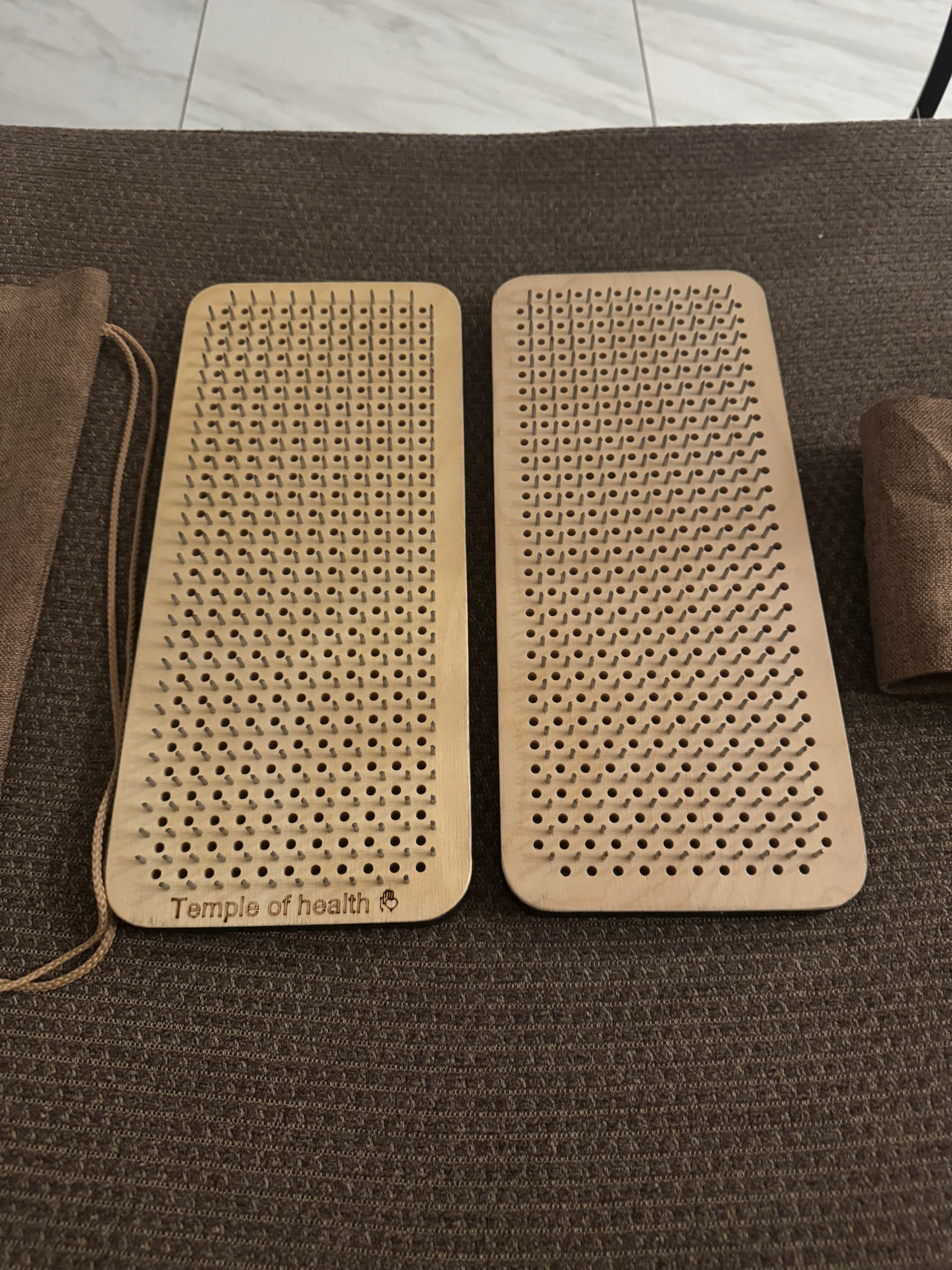 Temple of Health Wooden Prickle Mats