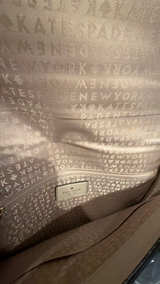 Kate Spade Envelope Style Crossbody Bag Cream - Image 7