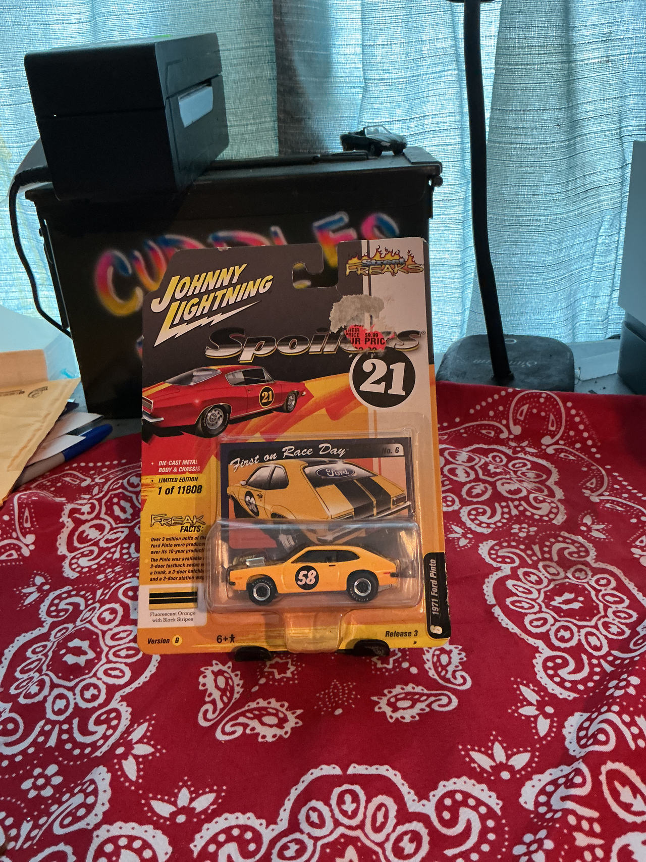 Johnny Lightning Street Freaks Spoilers 1971 Ford Pinto