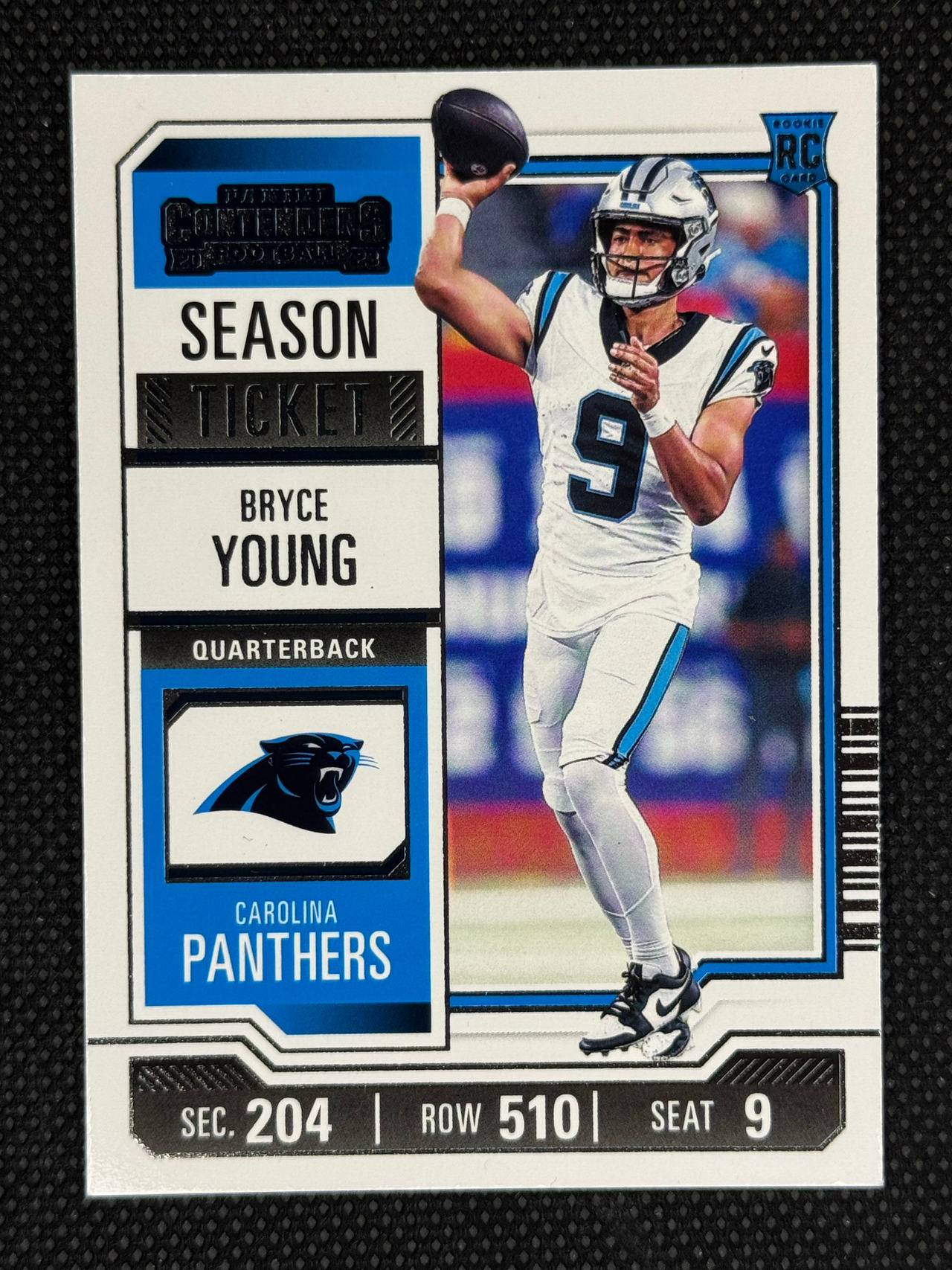 2023 Panini Contenders Football Bryce Young Rookie Card