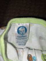 Gerber Vintage Baby Sleeper Set Pastel Bears (2-Pack) - Image 1