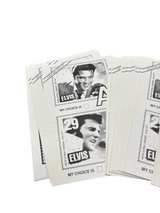 1992 USPS Elvis Presley Stamp Official Ballot Cards Bundle - Image 2