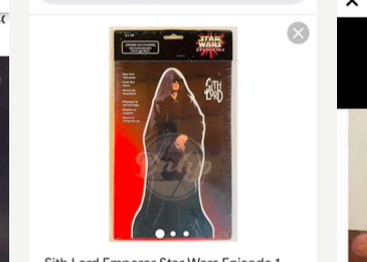 Star Wars Episode I Sith Lord Emperor Standee