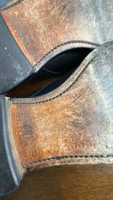 Allen Edmonds Black Leather Wendell Derby Shoes - Image 5