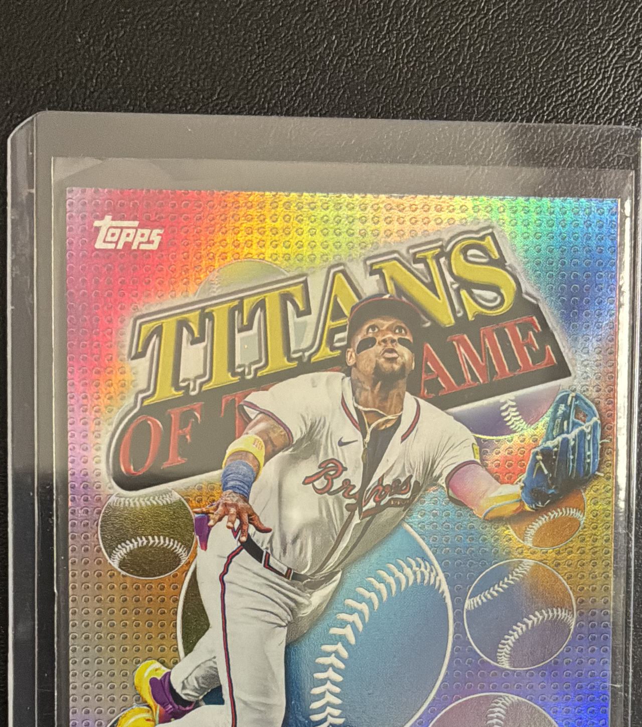 2023 Topps Titans of the Game Ronald Acuna Jr. #TG-1 Rainbow Foil