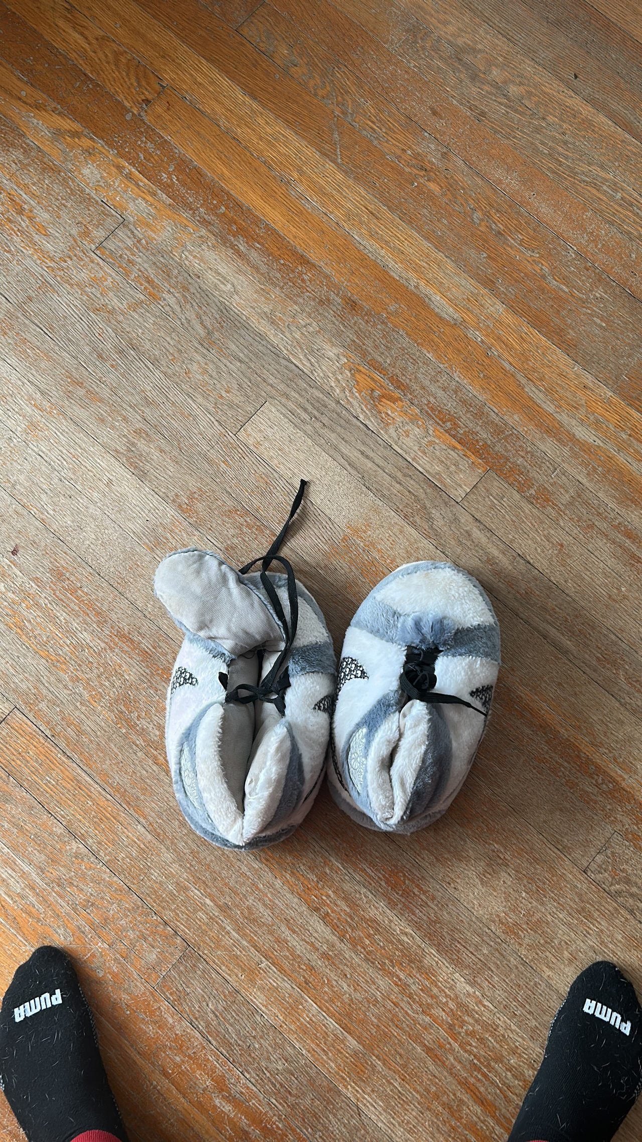 Narwhal Plush Slippers