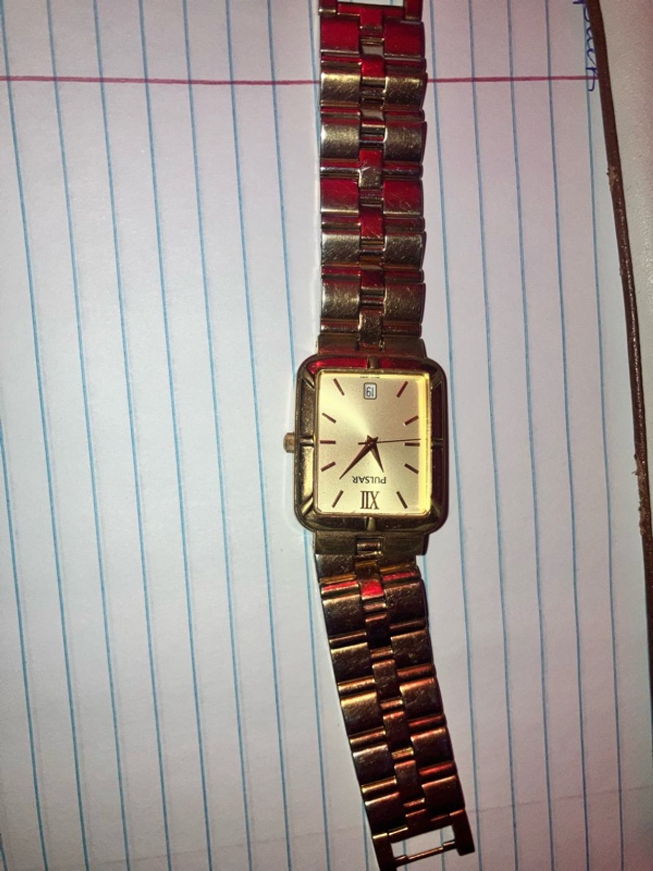 Certina Q Vintage Gold Plated Rectangular Quartz Watch