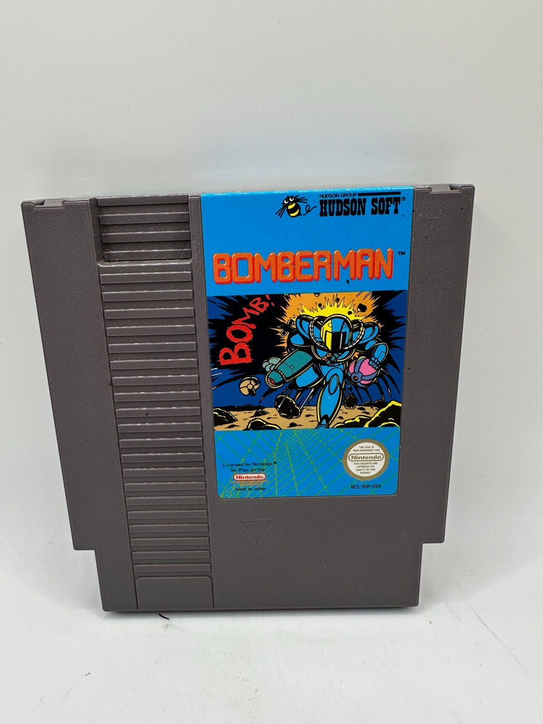 Authentic Bomberman - NES Game Cartridge - Tested & Working