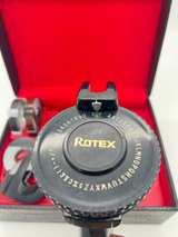 Vintage Rotex Embossing Label Maker Kit Case Extra Tape Rolls Tested Working - Image 5