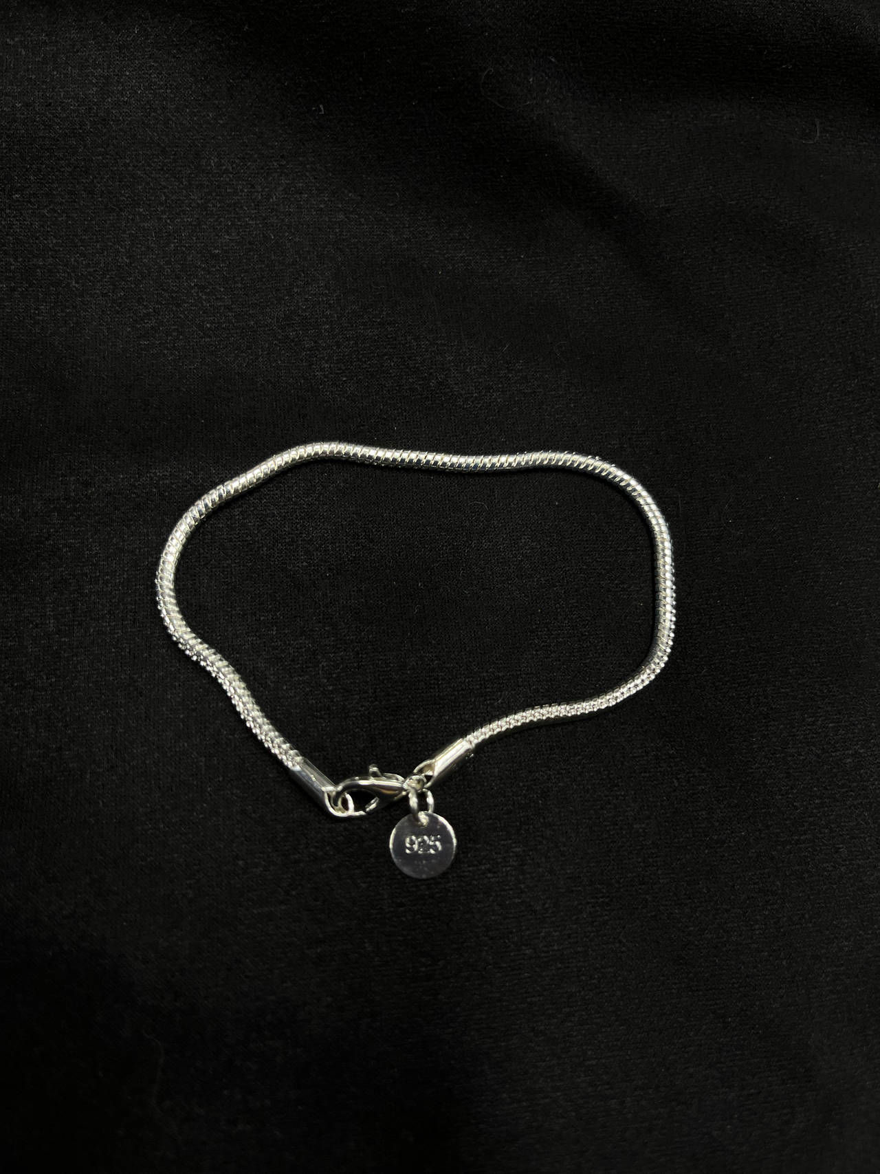 Sterling Silver Snake Chain Bracelet