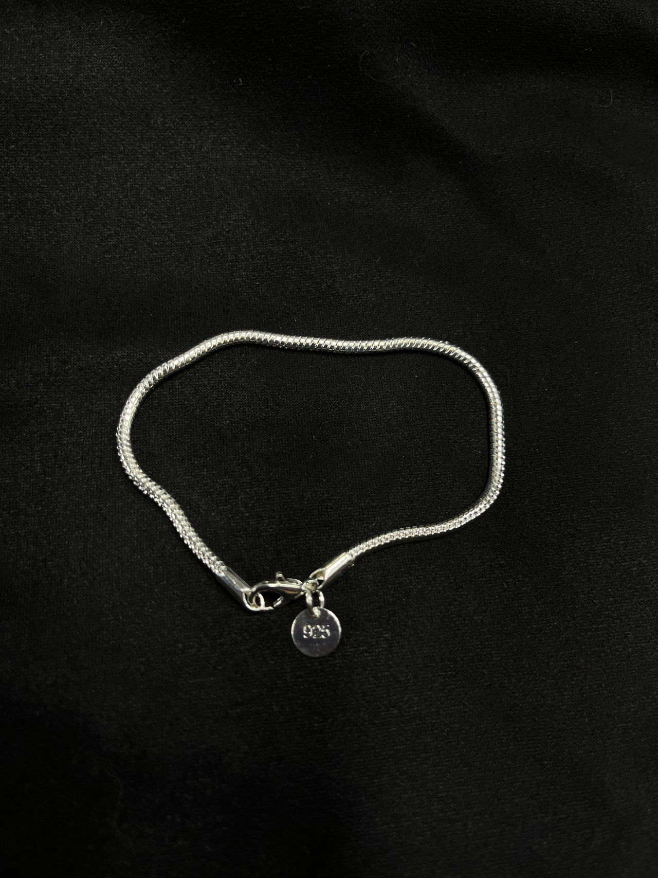 Sterling Silver Snake Chain Bracelet