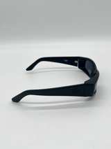 Spy+ Youth Kids Wrap Sunglasses Matte Black Gray Lenses Made in Italy - Image 4