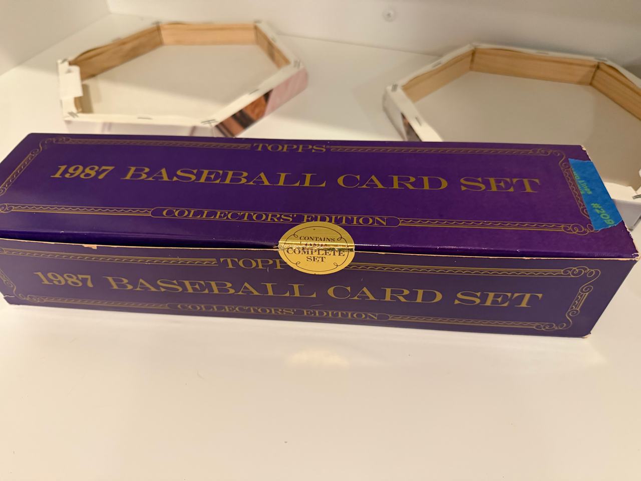 1987 Topps Tiffany Baseball Card Set Incomplete