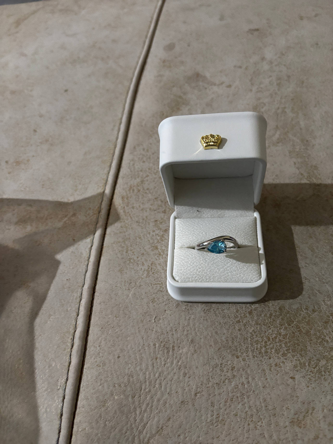 Sterling Silver Blue Topaz Ring