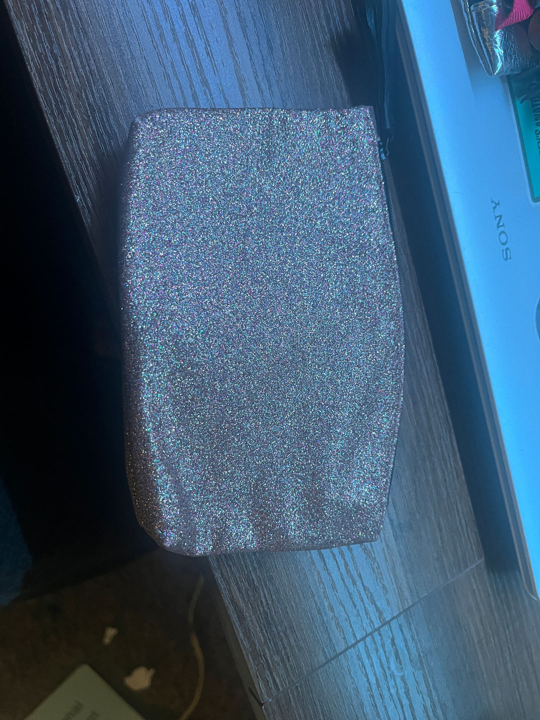 Glitter Makeup Bag