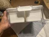 Stackable Off-White Cube Bento Box-with Handle  - Image 2