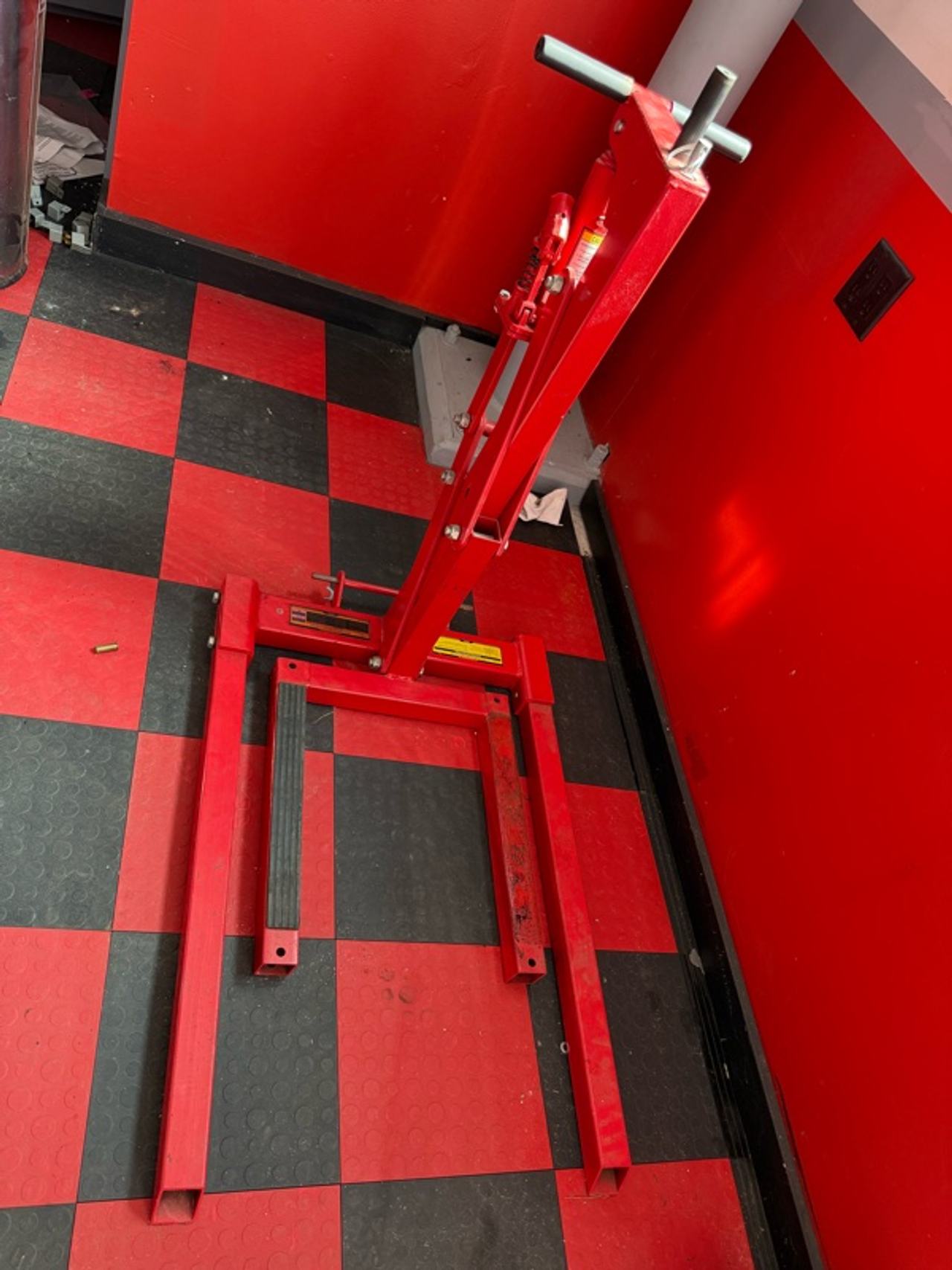 High position motorcycle lift. Up to 1100 lbs