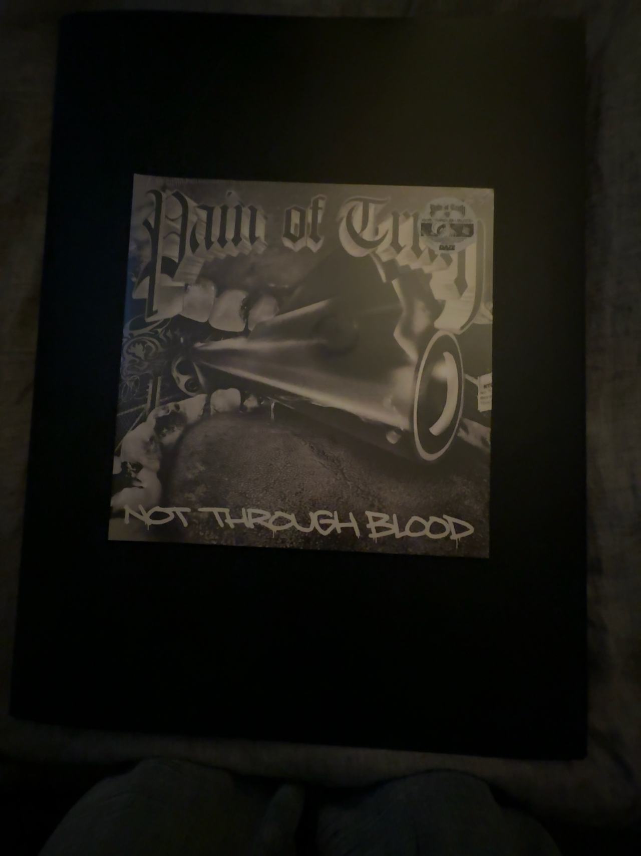 Pain Of Truth Not Through Blood Half Transparent Blue/Yellow Vinyl LP