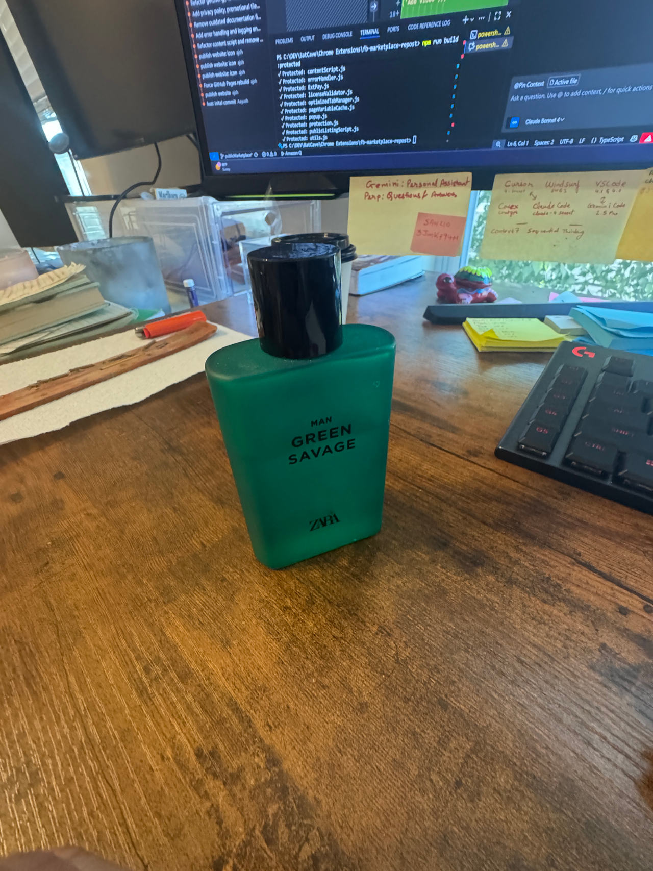Zara Green Savage Eau de Toilette for Men