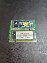 x2 Corsair Gaming Memory 2GB DDR2 SODIMM Laptop RAM - Image 2