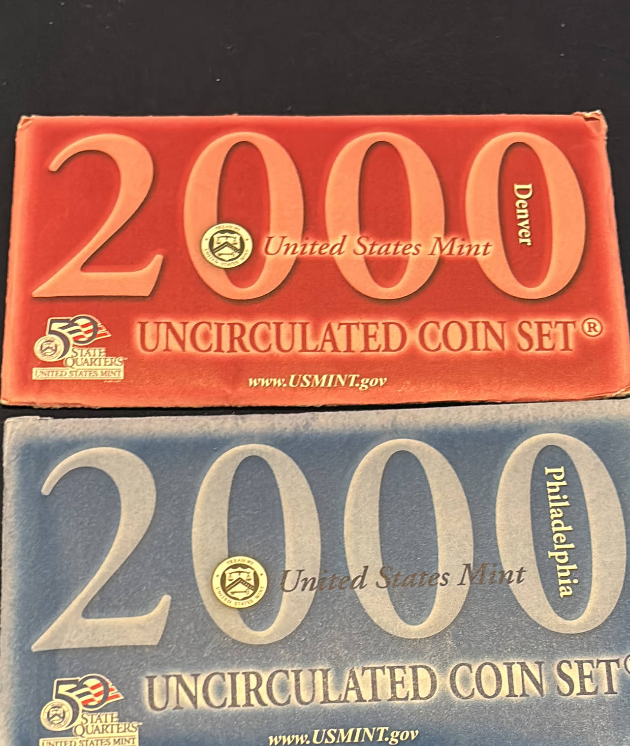 2000 United States Mint Uncirculated Coin Set