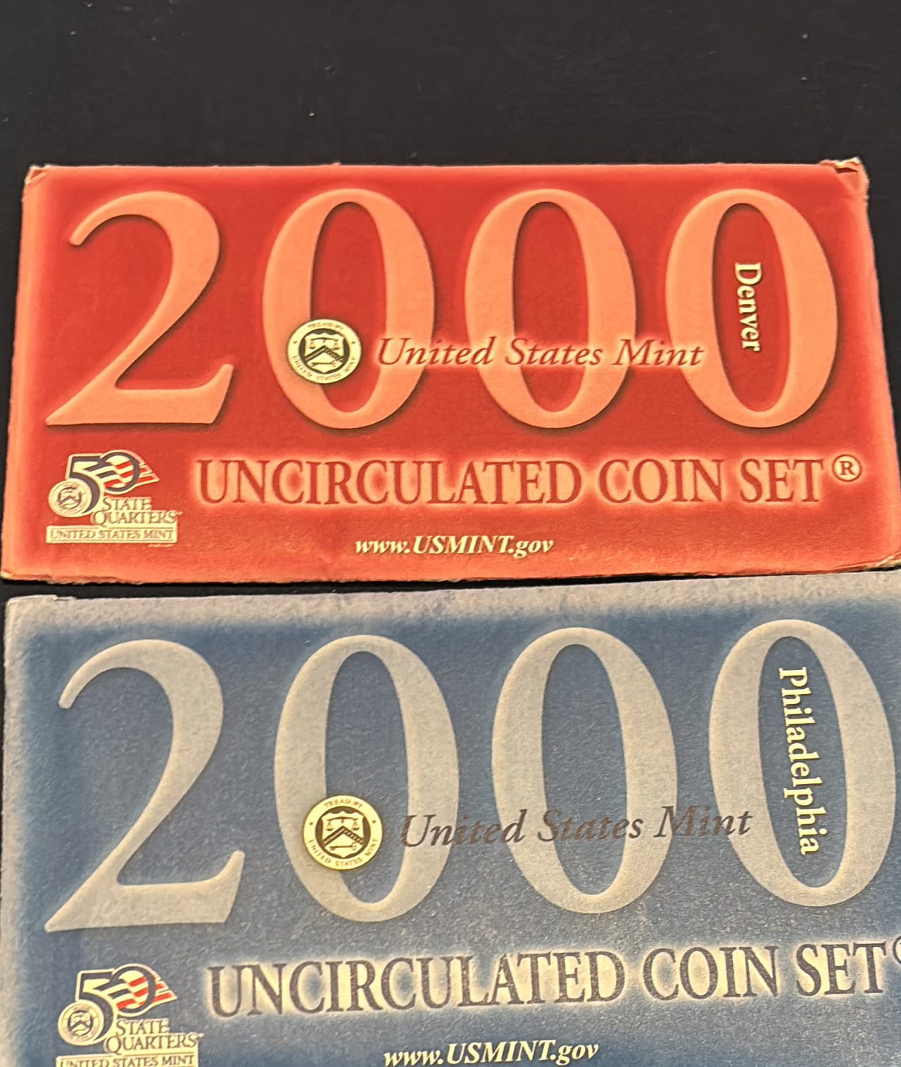 2000 United States Mint Uncirculated Coin Set