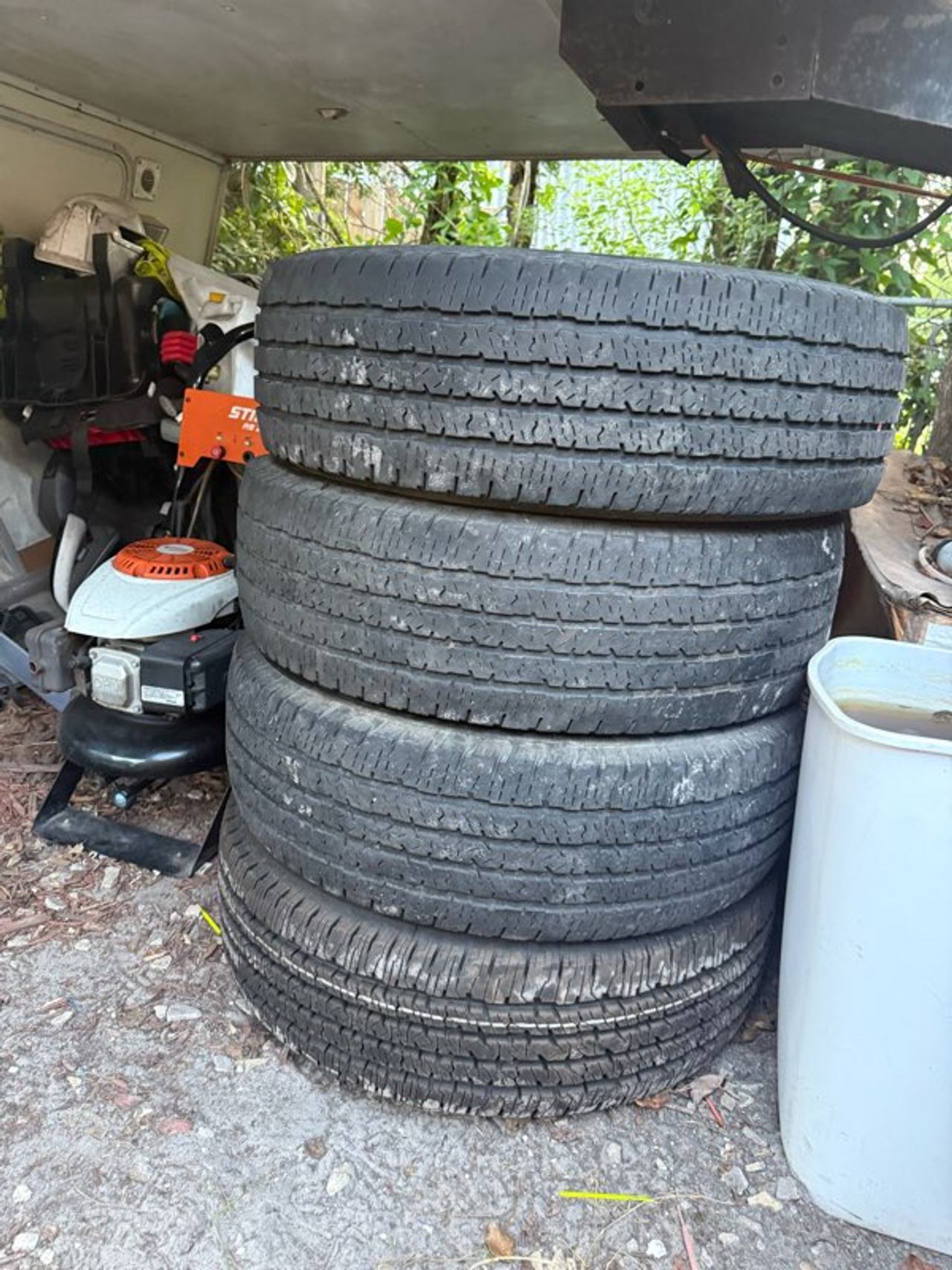 Set of Used Truck or SUV Tires